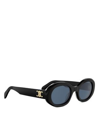 Triomphe Oval Sunglasses, 52mm