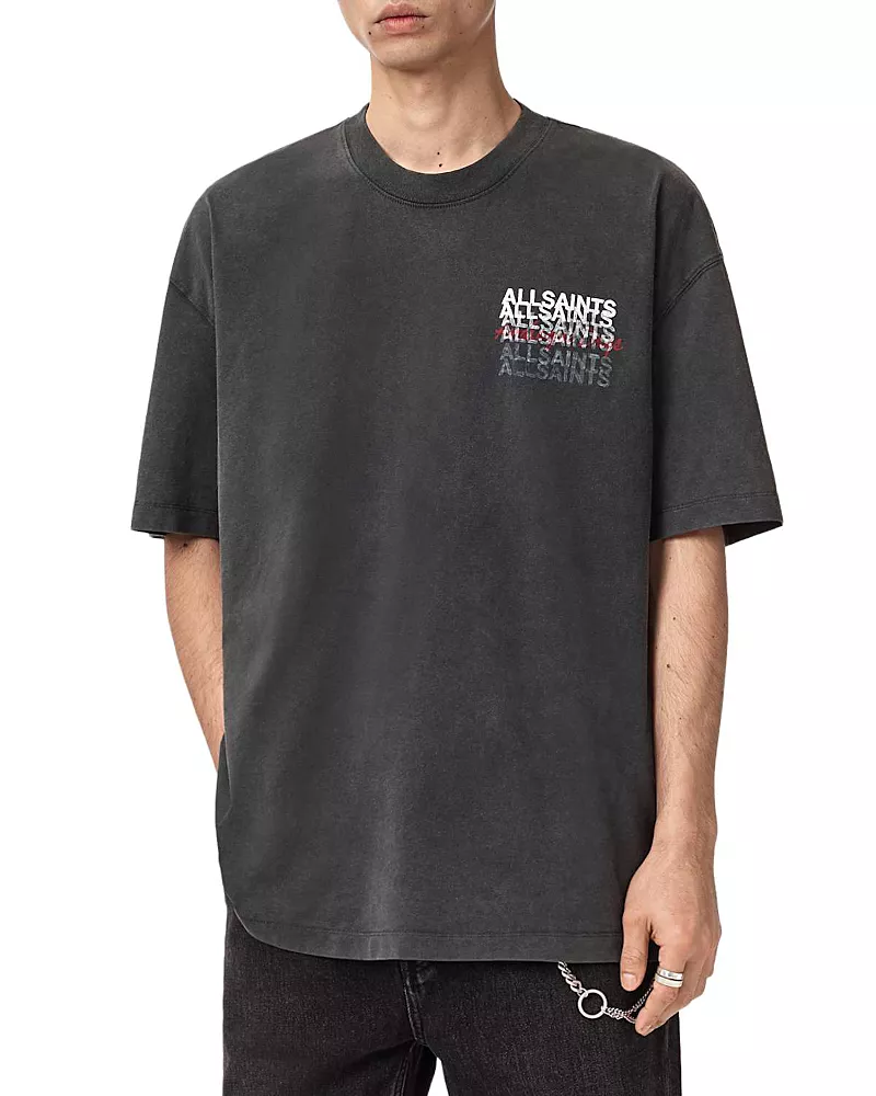 Allsaints Graphene Oversized Graphic Tee