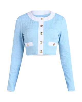 Adaline Color Blocked Swim Cover-Up Cardigan & Coco Color Blocked Skirt Cover-Up