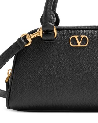 VLogo Signature Mini Top Handle Bowling Bag