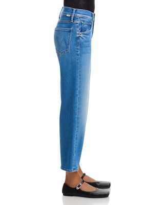 Lil Mid Rise Rambler Zip Cropped Jeans in Piece by Piece