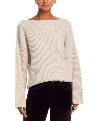 Ingrid Boat Neck Wool Sweater