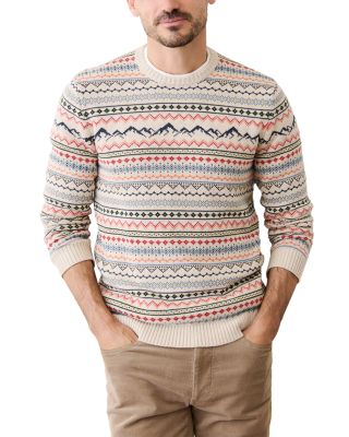 California Fair Isle Crewneck Sweater
