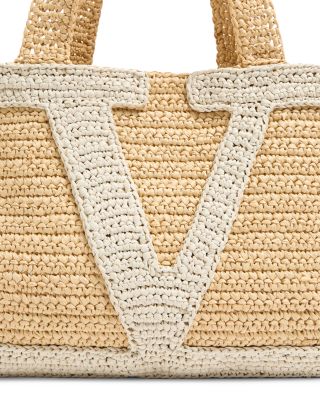 Viva Superstar Large Raffia Shopping Tote