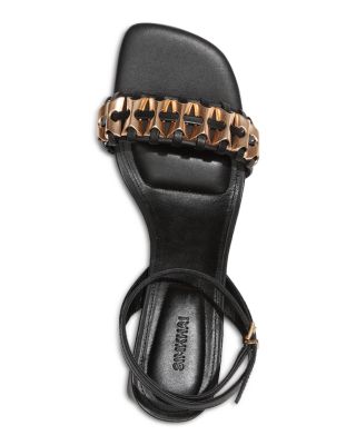 Women&#39;s Faye Beaded Leather Sandals