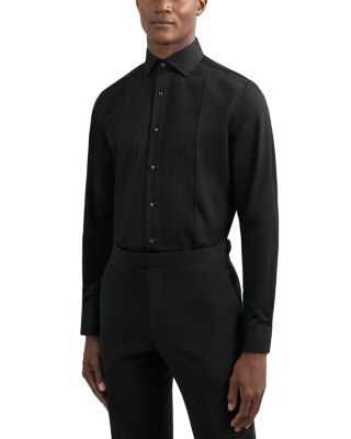 Pintuck Regular Fit Dinner Shirt
