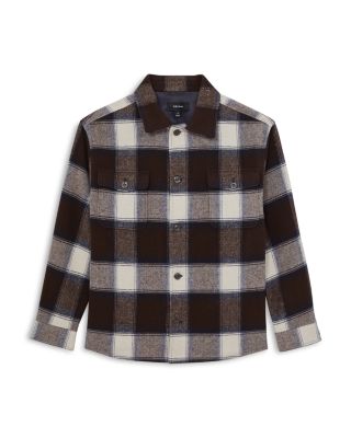 Checked Twin Pocket Overshirt