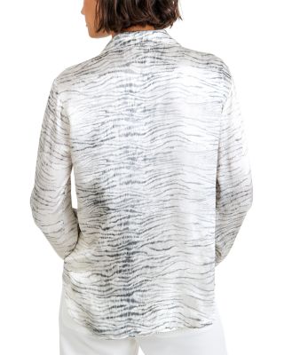 Clean Hidden Placket Shirt