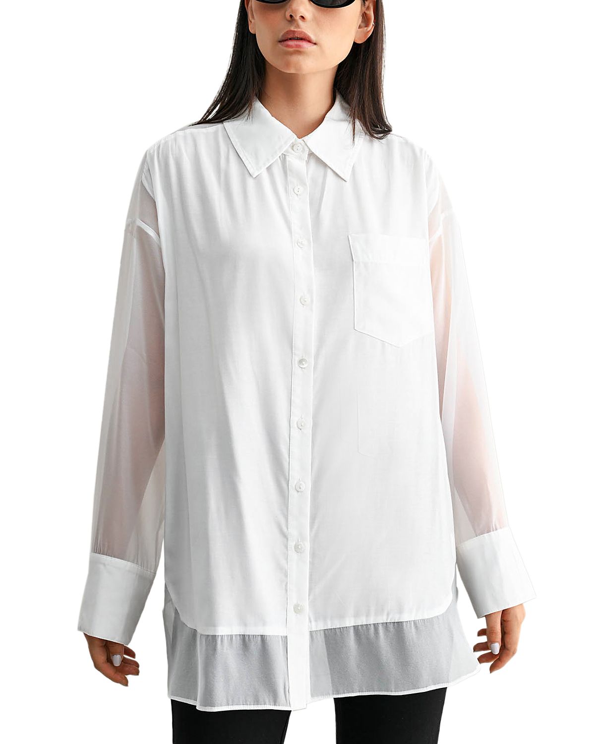 Mable Organza Contrast Over