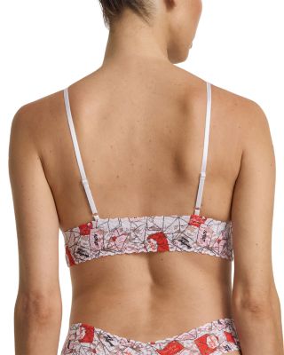 Printed Signature Lace Bralette