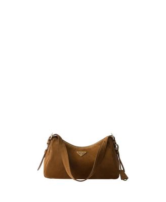  Aimee Medium Suede Shoulder Bag