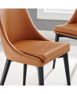 Viscount Faux Leather Dining Chair