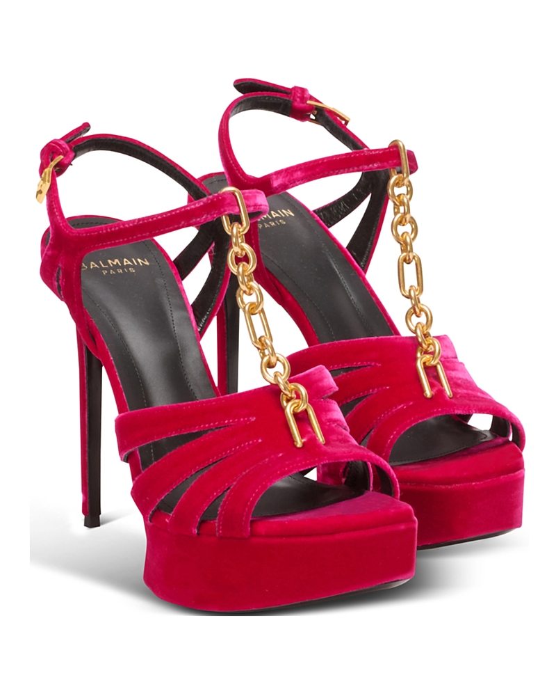 Balmain Women's Sync Platform Sandals
