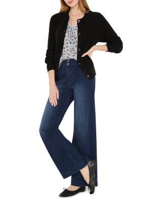 Dotty Squares Ruffle Top