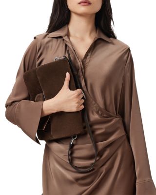 Ondine Medium Suede Shoulder Bag