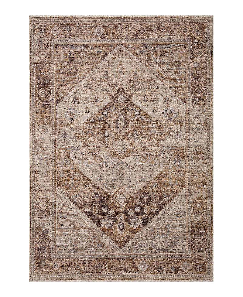 Loloi Lyra Lyr-07 Area Rug 5'3x7'9 In Brown