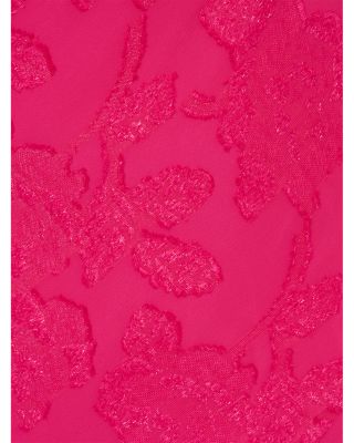 Clipped Jacquard Dress