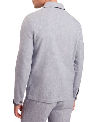 Ashleyj Linen Blend Harrington Jacket