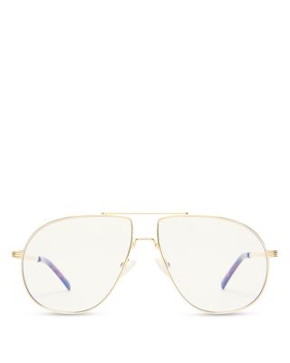 Schmaltzy Aviator Blue Light Glasses, 60mm