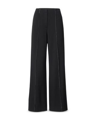Irina High Rise Contrast Stitch Pants