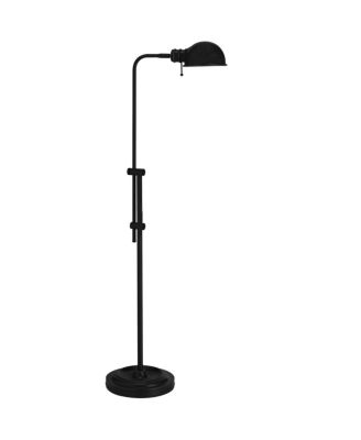 Fedora 1 Light Adjustable Pharmacy Floor Lamp