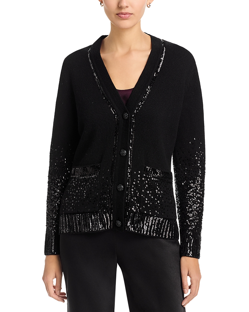 Kobi Halperin Nikita Cardigan Sweater In Black