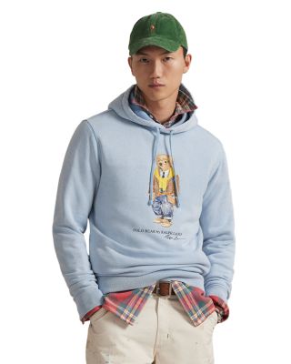 Polo Bear Garment Dyed Fleece Hoodie