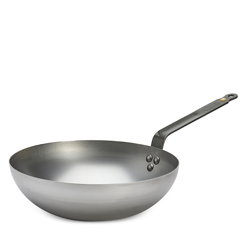 de Buyer Mineral B 11 Carbon Steel Round Wok