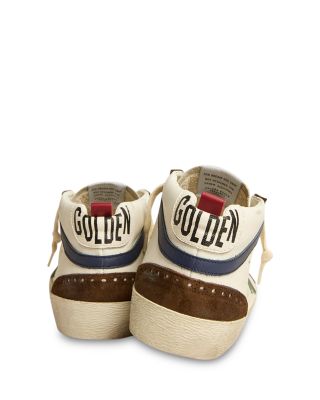 Men's Mid Star Leather Sneakers