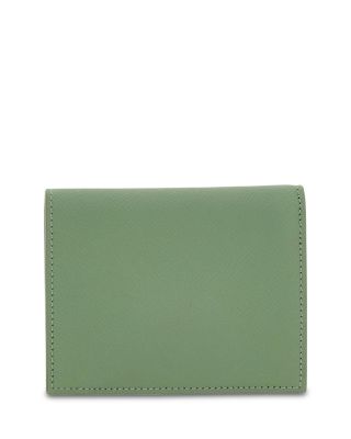 Gancini Compact Leather Wallet
