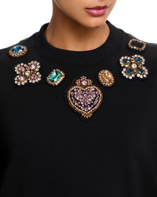 Brandy Baroque Patches Pullover