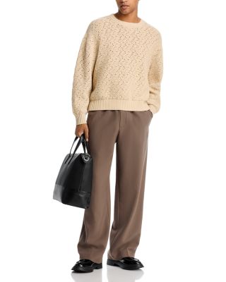 Long Sleeve Crochet Sweater