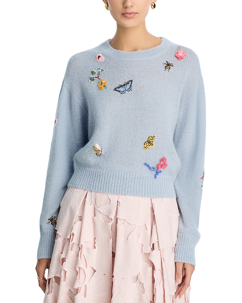 Erdem Applique Front Sweater