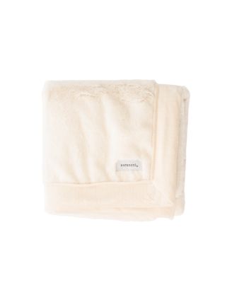 Saranoni Lush Receiving Blanket In Brown