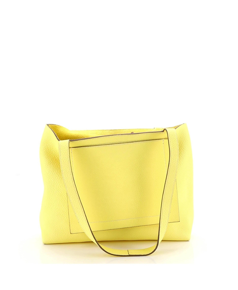 Click to view more detailed imagery on our partner's website Pre-owned Pre-owned Hermes Hermes 31 Cabasellier Tote Clemence In Yellow