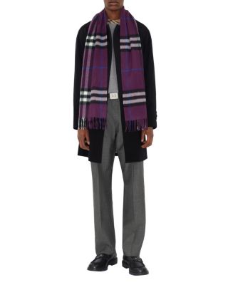  Check Cashmere Scarf