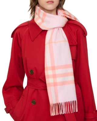  Check Cashmere Scarf