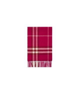  Check Cashmere Scarf