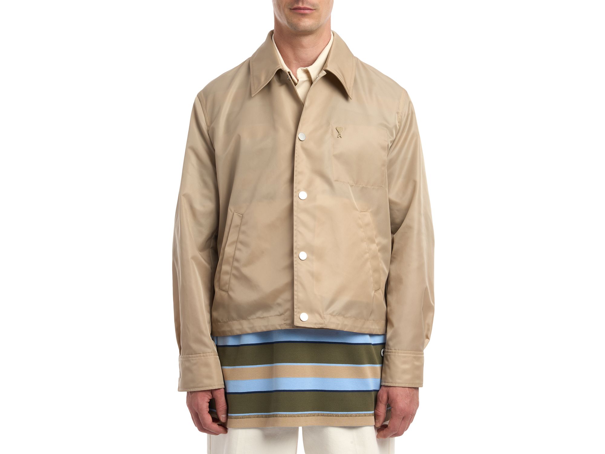 Water Repellent Button Jacket - Image 1
