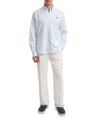 Button Down Collar Logo Shirt