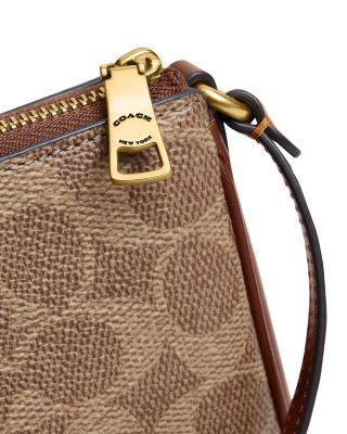 Bleecker Mini Signature Canvas Shoulder Bag