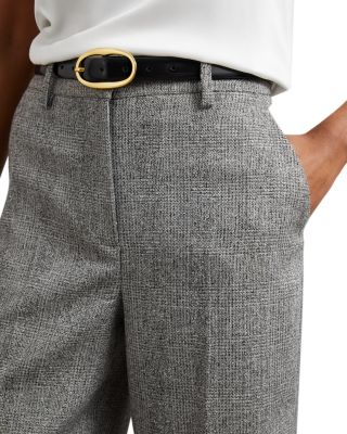 Darlton Textured Wide Leg Trousers
