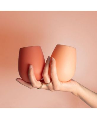 Fegg Silicone Unbreakable Glasses - Set of 4