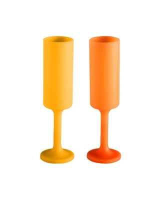 Seff Unbreakable Champagne Flutes - Set of 2