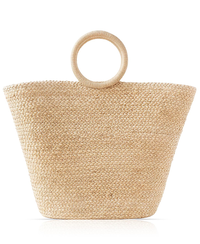 Indego Africa Raffia Bag