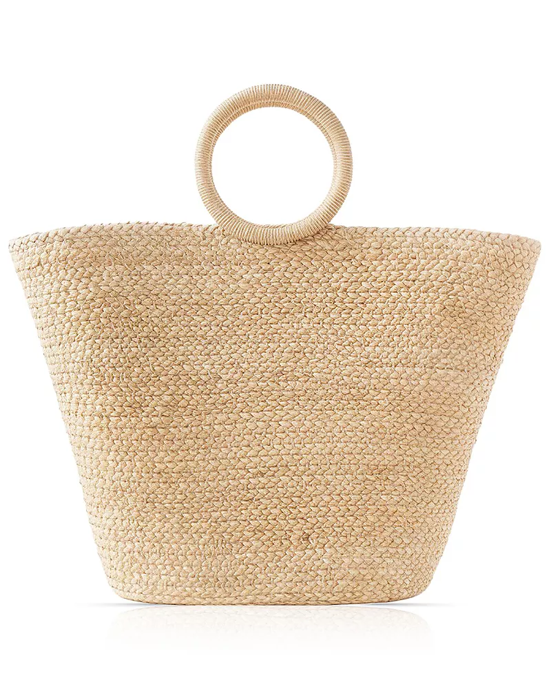 Indego Africa Raffia Bag