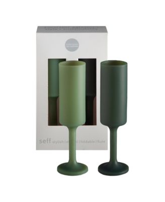 Seff Unbreakable Champagne Flutes - Set of 2