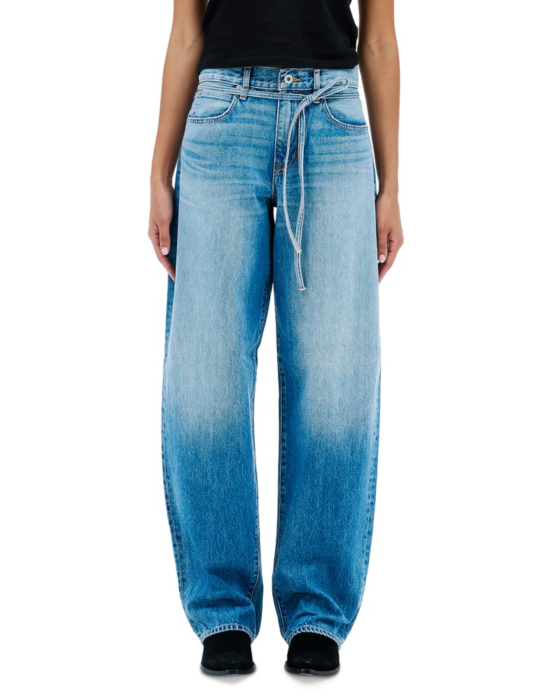Slvrlake Hailey Low Rise Barrel Jeans in Day Dreamer