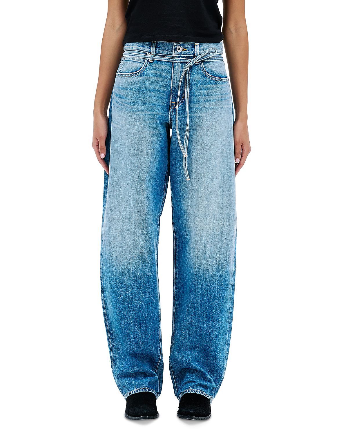 Slvrlake Hailey Low Rise Barrel Jeans