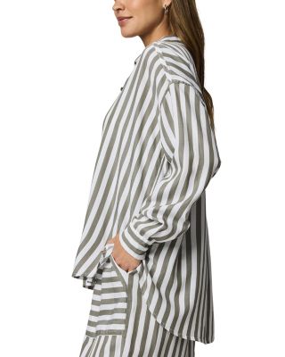 Ella Striped Button Down Shirt